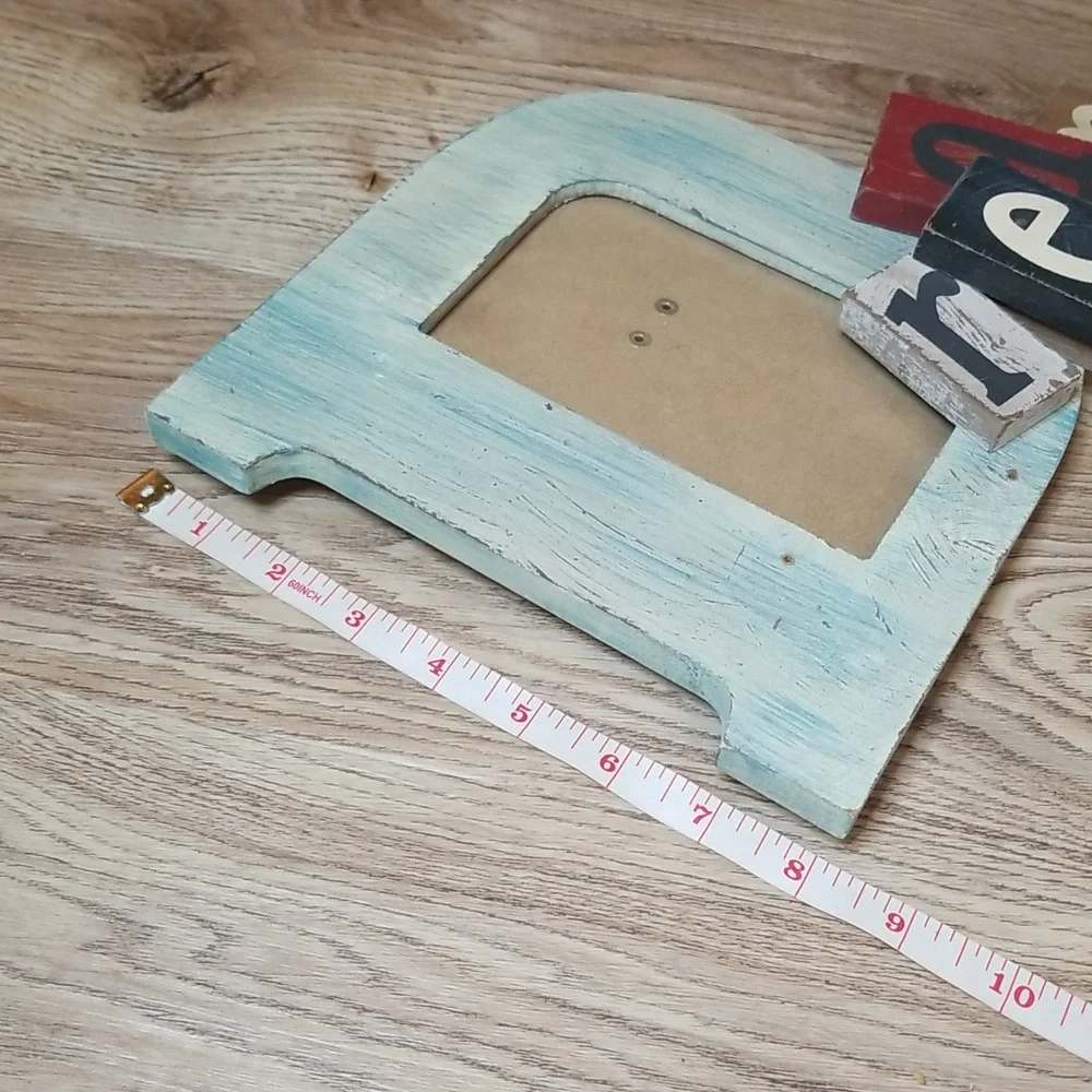 Wooden Word Picture Frame